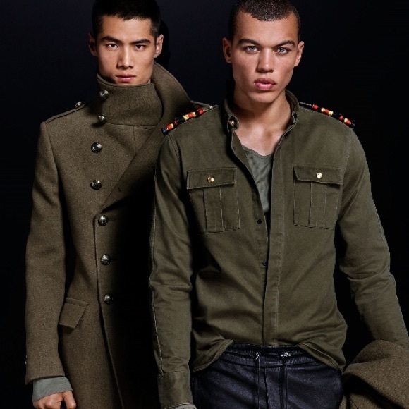 Balmain Military Style Shirt. Open to trading - Picture 5 of 8